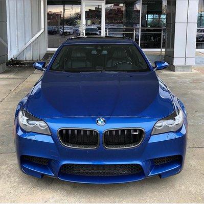 F10 BMW M5 for service.