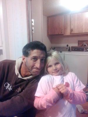 Kevin boyer with Charles"s daughter juliette Dement