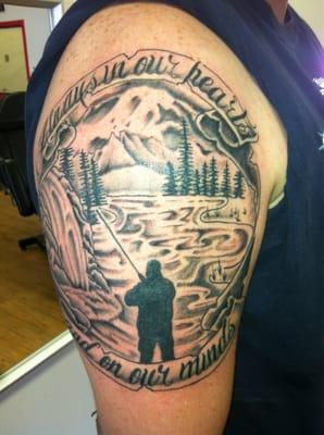 Memorial tattoo