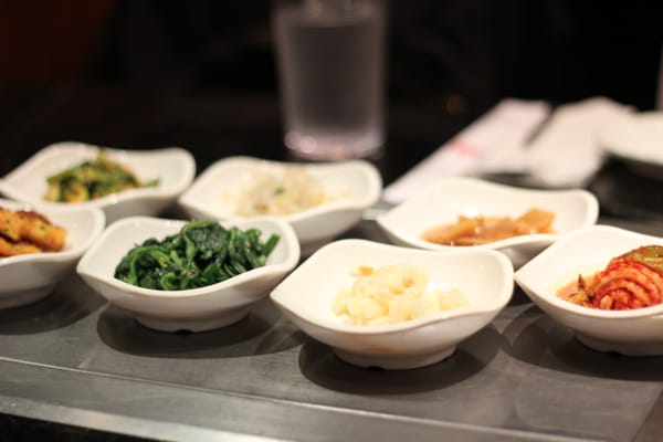 Banchan - the appetizers!