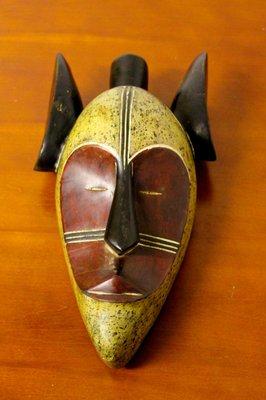 Authentic African Mask Sculpture