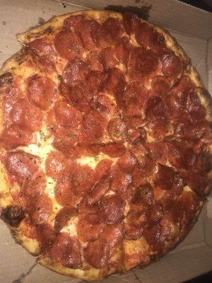 14" X3 Pepperoni Pizza