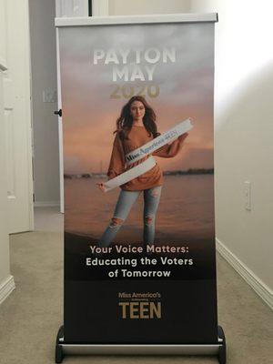 Pop-up banner