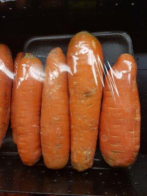 These carrots are no joke.