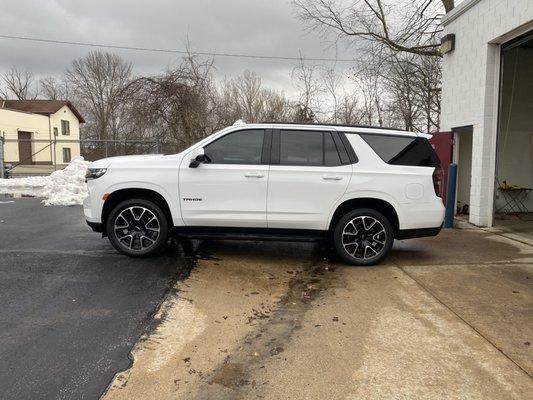 Chevy Tahoe rst dark two fronts