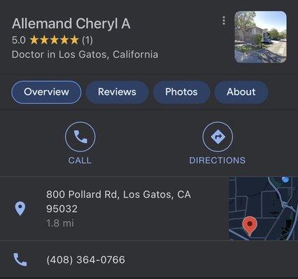 Cheryl Allemand Contact Information