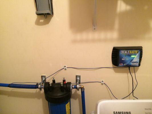 Whole House Water Filter & Electronic Water Descaler