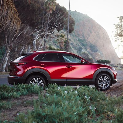 2021 MADZA CX-30 passengers side shot