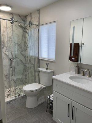 Remodeled bathroom