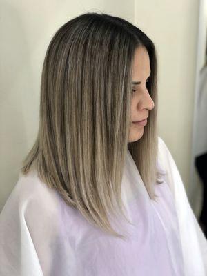 Color, haircut and style