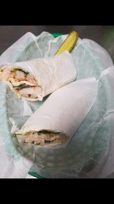 Shrimp wrap