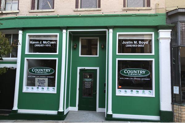 Stop by my office at 411 N. Main St. in Historic Downtown Bloomington to receive personalized service!