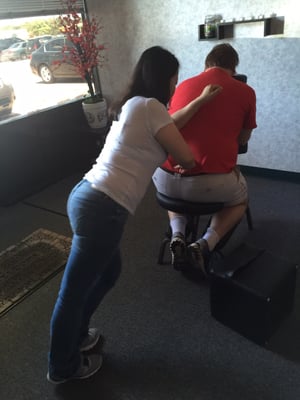 Chair massage