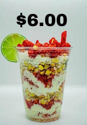 Mexican street corn with hot Cheetos   Corn  Mayonnaise  Hot Cheetos Cheese