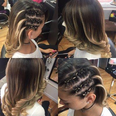 Braid with waves