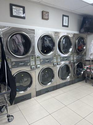 Dryers in action