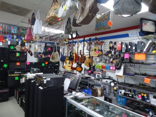 We offer a large selection of musical equipment as well as pa and dj equipment.