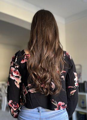 A beautiful cut, blow dry and style!