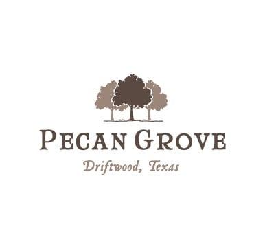 Salt Lick's Pecan Grove logo design