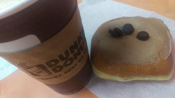 Caramel Macchiato Coffee & Caramel Latte Square Donut