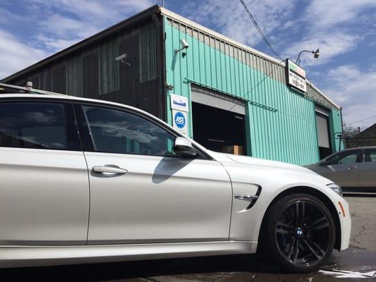 2015 BMW M3 Full Detail Service & Paint Seals Service !