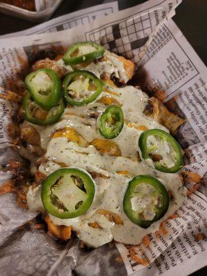 Smoked BBQ fries