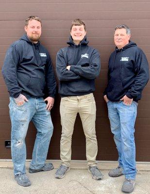 Meet our outstanding technicians...Adam Copeland, Clinton McCarty, and Joe McLain.