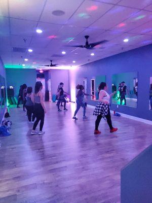 A glimpse into one of our Zumba Classes