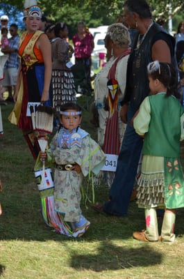 Pow Wow dancers