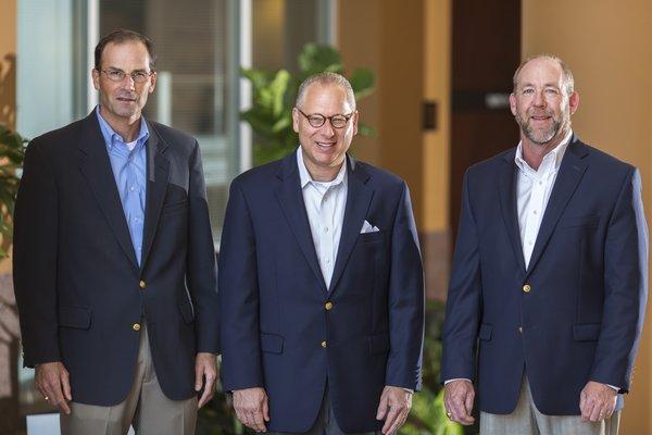 The firm's partners (from left) Danny Mahfet, Frank Slotin, & Andrew Brodmann