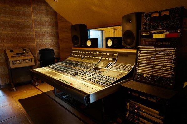 Studio A control room