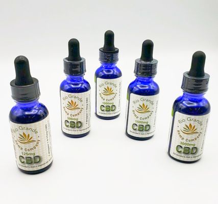 RGHC Isolate Tinctures-125mg,300mg,600mg,1000mg,1500mg,2000mg