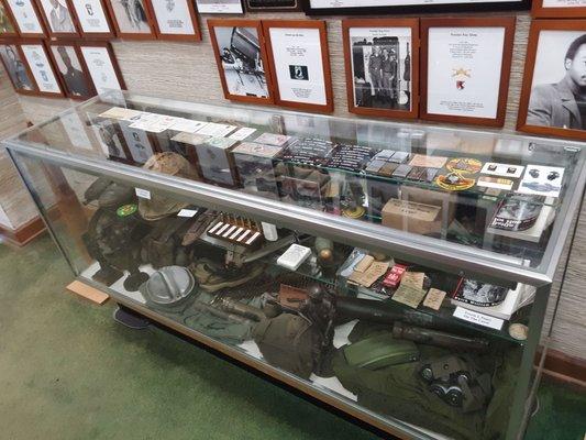 The Veterans' Room inside the Dallas County Museum.