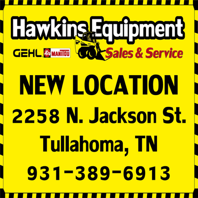 Hawkins Equipment Sales and Equipment