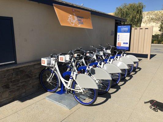 There's a Zagster Bike Share here if you need a bike.