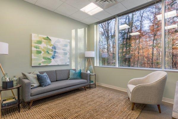 Our office was designed with your needs in mind, including a convenient location, ample parking, and abundant natural light.