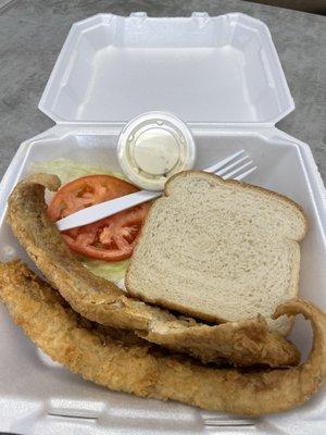 Fried Fish Sandwich $7.50