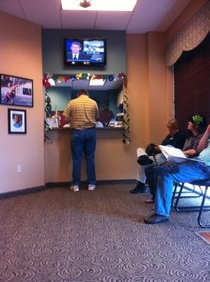 Bartram Family Dental Care waiting room