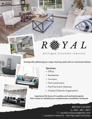 Royal Boutique Cleaning Services