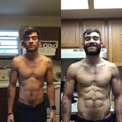 7lbs of lean mass gained!