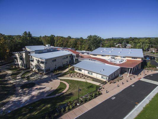 The new Plains Elementary School in S. Hadley. Designed by JWA