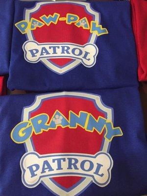 Paw Patrol Birthday Shirts