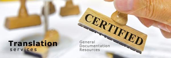 Certified Translation Service