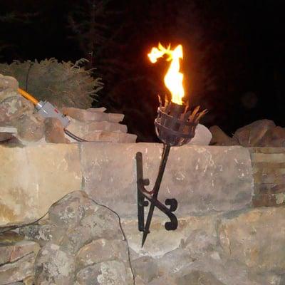 Automated Wall Torch