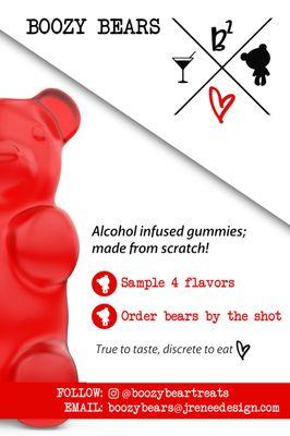 Samples & Shots: Pop Up event Flyer
 
 Taste our the flavors & Treat yourself to a shot!