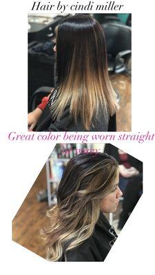 Balayage highlights