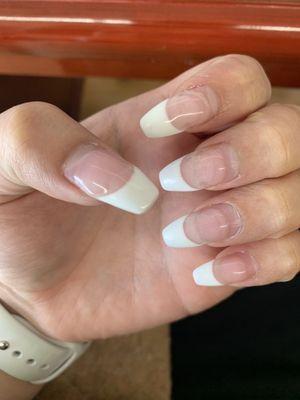 (Before) Nails after 3 weeks