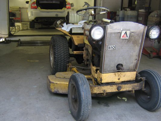 Another tractor rebuild project- before and.....................