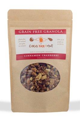 Cinnamon Cranberry Grain Free Granola, our flagship flavor! It's gluten free too!