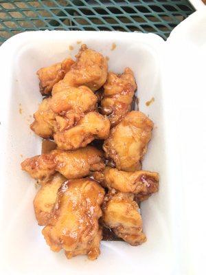 Orange chicken